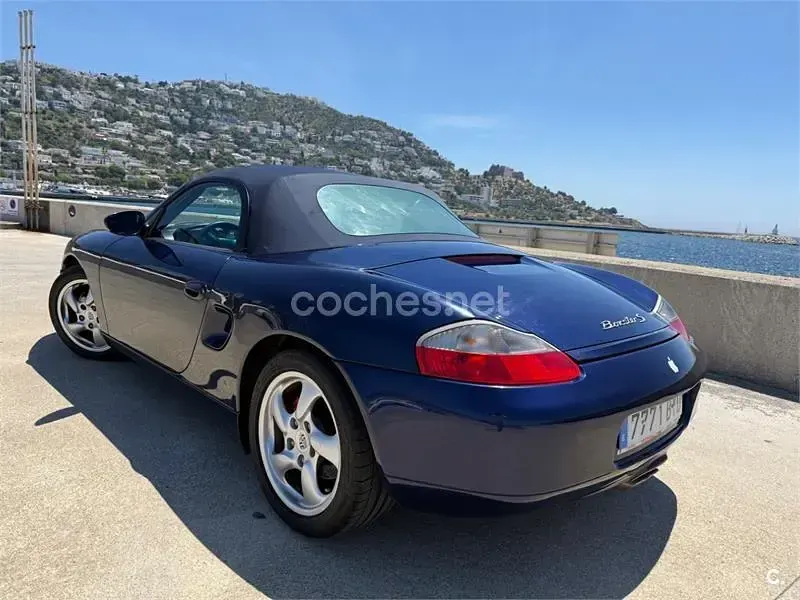 Usado Porsche Boxster S 252 CV (185 kW) 2002 Azul Descapotable