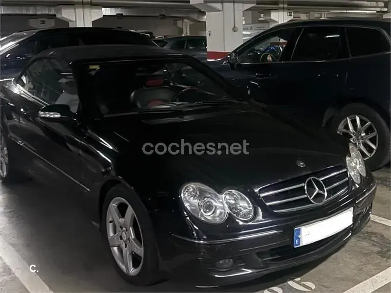 Usado Mercedes CLK320 Avantgarde 224 CV (164 kW) 2006 Negro Descapotable