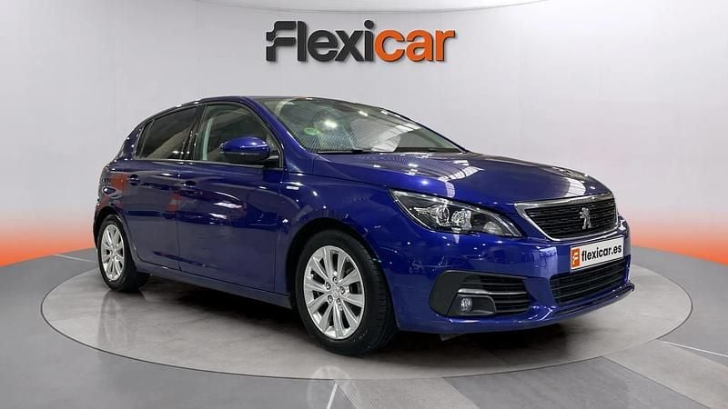 Usado Peugeot 308 Style 131 CV (96 kW) 2020 Azul Berlina