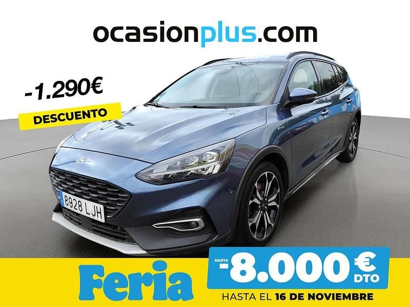 Azul Usado 2020 Ford Focus Active Familiar | 14.190 € (Precio justo) - Imagen 1/4