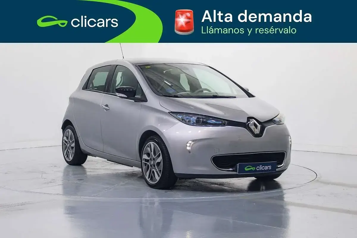 Usado Renault Zoe Zen 64 kW (88 CV) 2016 Gris Utilitario