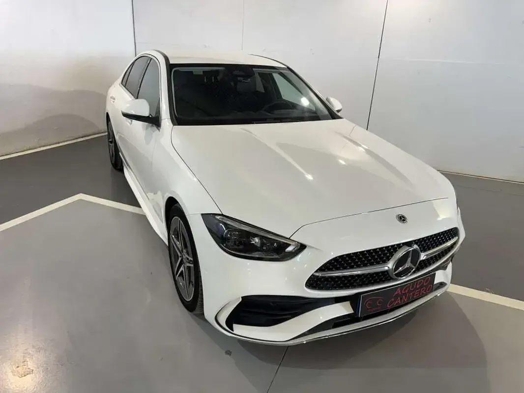 Usado Mercedes C220 200 CV (147 kW) 2022 Blanco Berlina