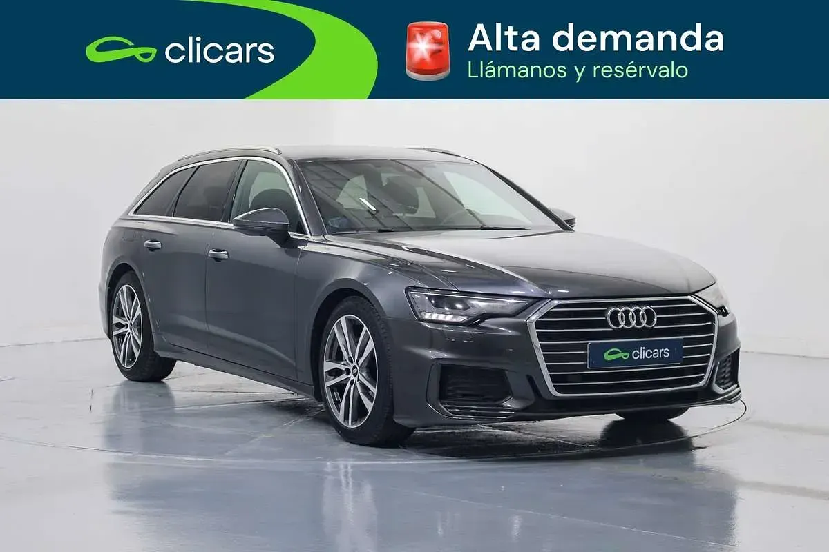 Usado Audi A6 S-Line 204 CV (150 kW) 2022 Gris Familiar