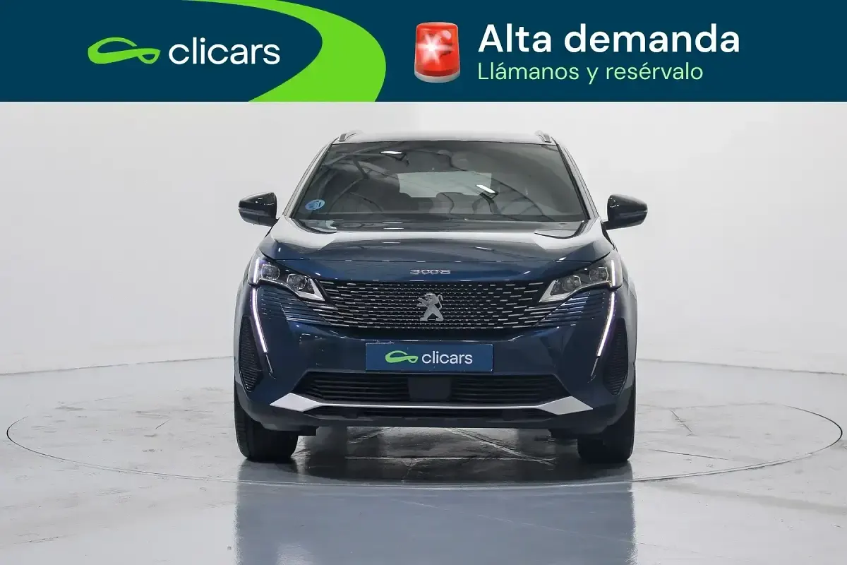 Usado Peugeot 3008 GT 136 CV (100 kW) 2024 Azul SUV