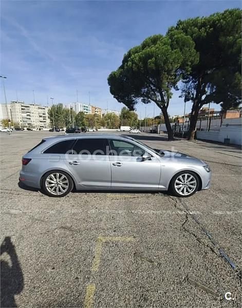 Usado Audi A4 S-Line 150 CV (110 kW) 2018 Gris / plata Familiar