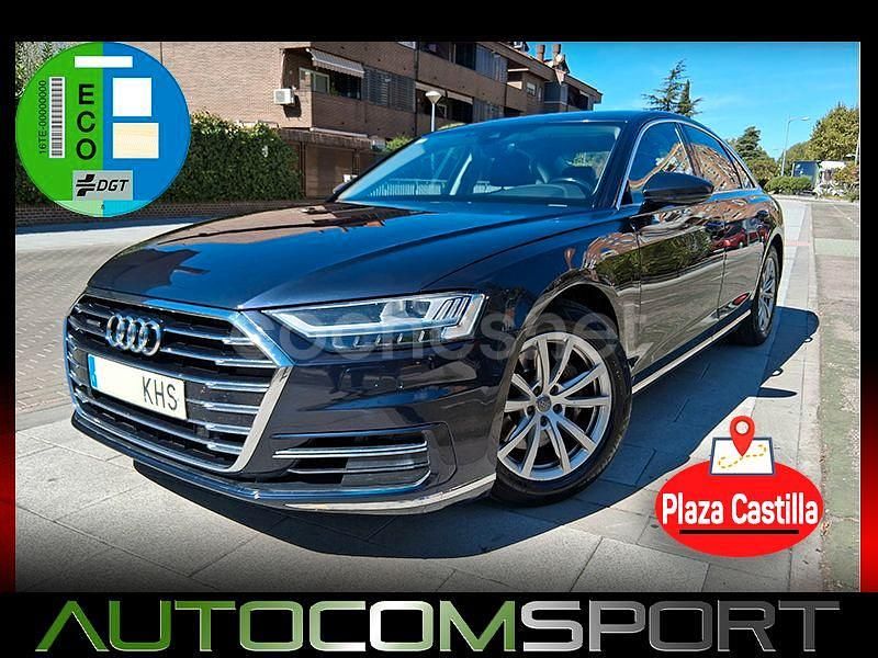 Azul Usado 2018 Audi A8 Berlina | 32.900 € (Caro) - Imagen 1/4