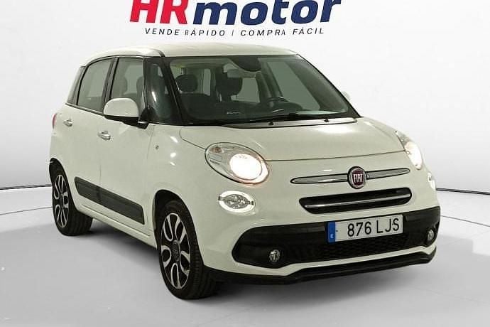 Usado Fiat 500L Mirror 95 CV (69 kW) 2020 Negro Monovolumen
