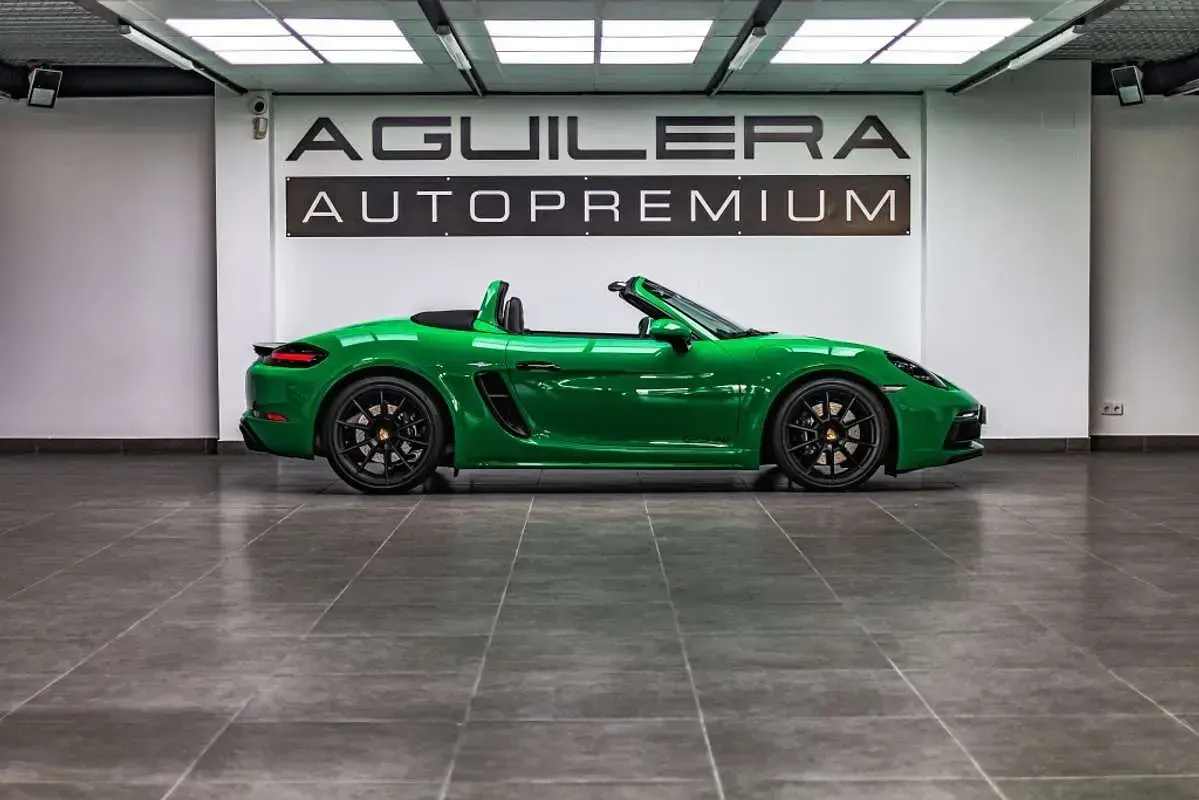 Usado Porsche Boxster GTS 400 CV (294 kW) 2020 Verde Descapotable