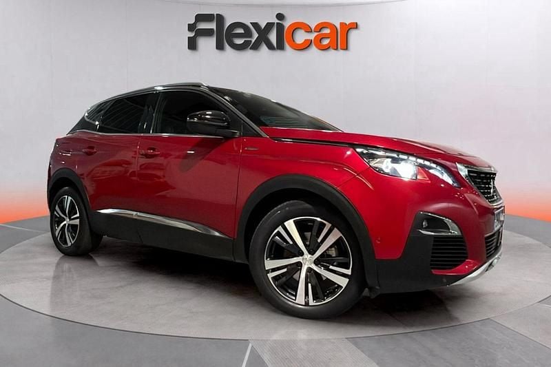 Rojo Usado 2019 Peugeot 3008 GT-line SUV | 16.990 € (Precio justo) - Imagen 1/4