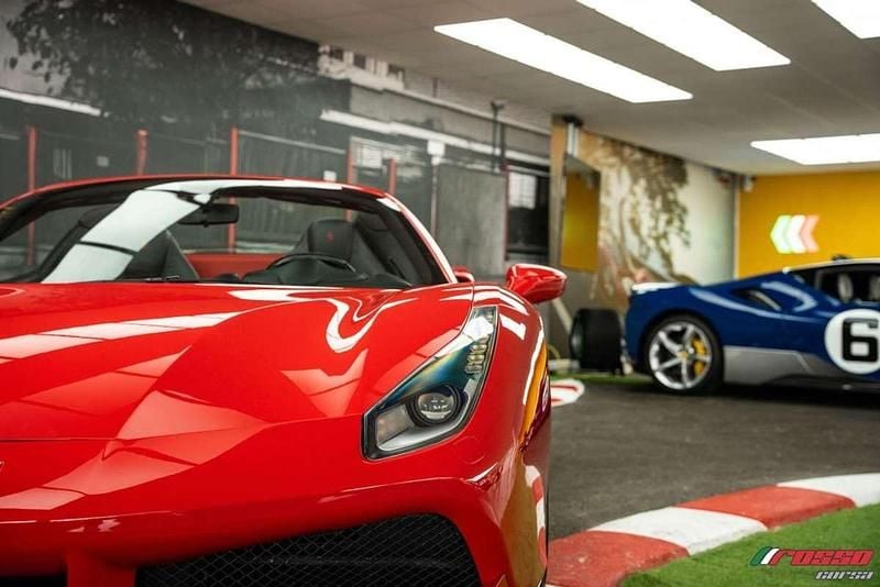 Usado Ferrari 488 670 CV (492 kW) 2016 Rojo Descapotable