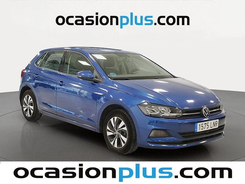 Usado VW Polo Advance 95 HP (69 kW) 2021 Azul Citadino