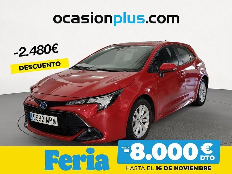 Rojo Usado 2024 Toyota Corolla Active Berlina | 23.550 € (Precio justo) - Imagen 1/4