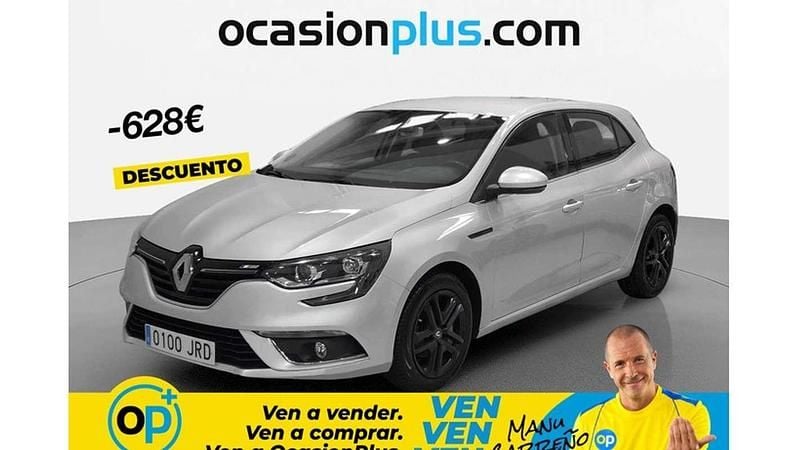Usado Renault Mégane IV Intens 90 CV (66 kW) 2016 Gris Utilitario