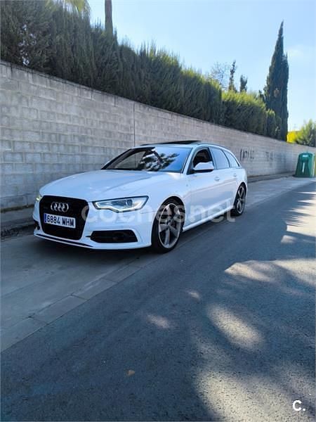Usado Audi A6 313 CV (230 kW) 2012 Blanco Familiar