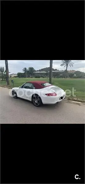 Usado Porsche 911 Carrera Cabriolet 325 CV (239 kW) 2007 Blanco Descapotable