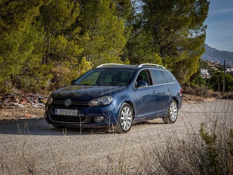 Usado VW Golf VII Advance 122 CV (89 kW) 2012 Azul Familiar