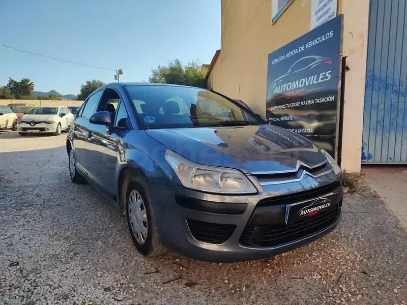 Usado Citroën C4 88 CV (64 kW) 2009 Gris / plata Berlina