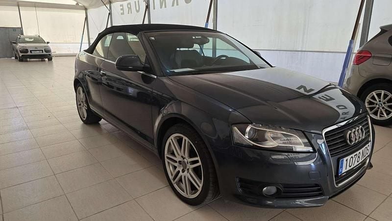 Usado Audi A3 Cabriolet Ambition 160 CV (117 kW) 2008 Azul Descapotable