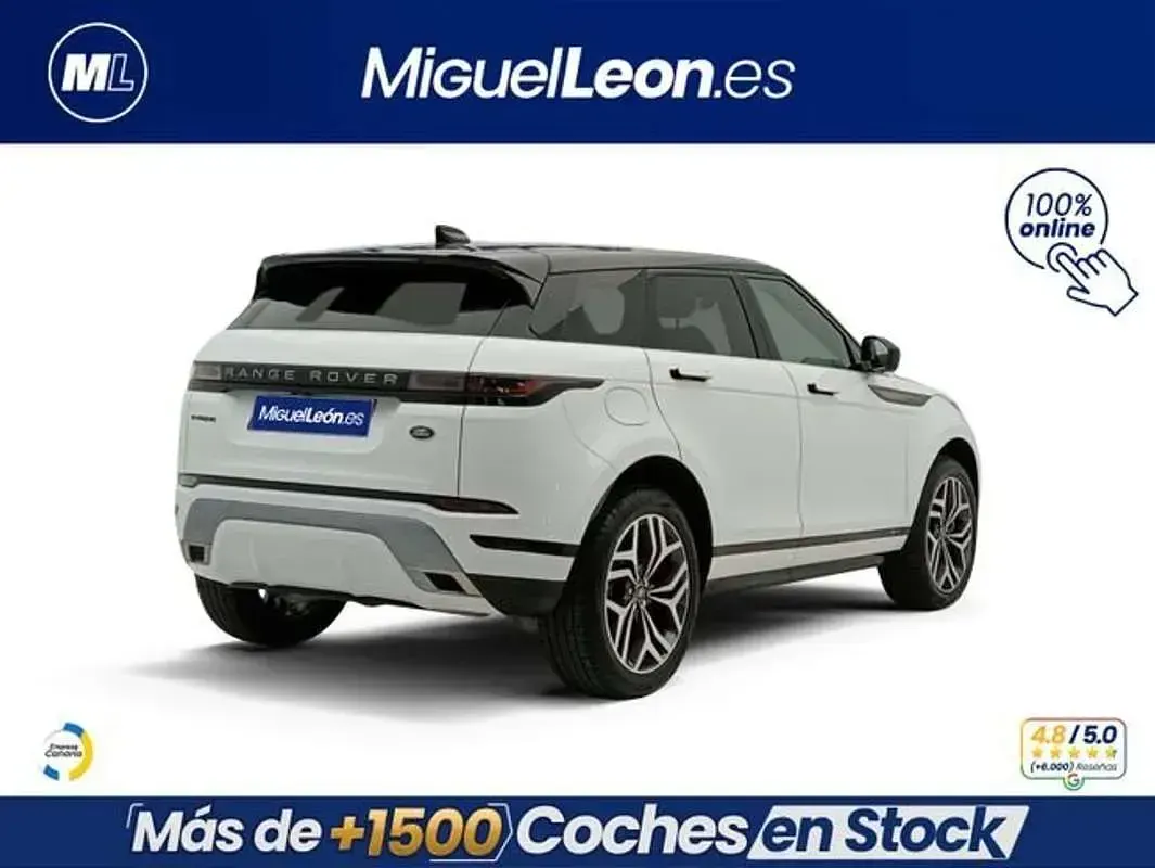 Usado Land Rover Range Rover evoque HSE Dynamic 204 CV (150 kW) 2021 Blanco SUV