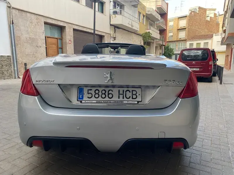 Usado Peugeot 308 CC Sport 140 CV (102 kW) 2011 Gris / plata Descapotable