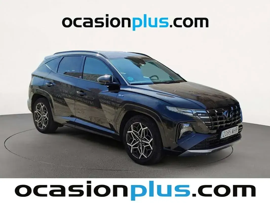 Usado Hyundai Tucson N Line 150 CV (110 kW) 2023 Negro SUV