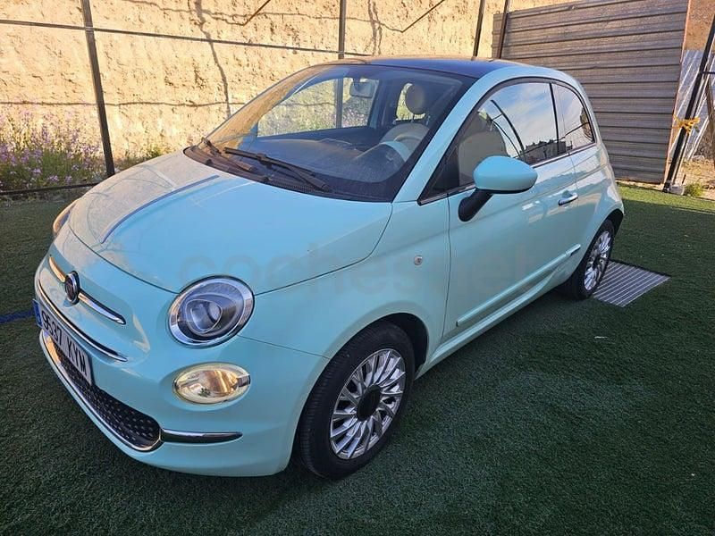 Usado Fiat 500 Lounge 69 CV (50 kW) 2018 Verde Berlina