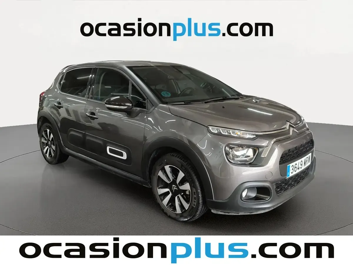 Usado Citroën C3 PureTech 110 CV (80 kW) 2024 Gris Utilitario