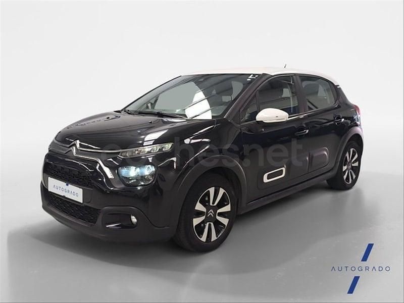 Usado Citroën C3 Feel 83 CV (61 kW) 2022 Negro Utilitario