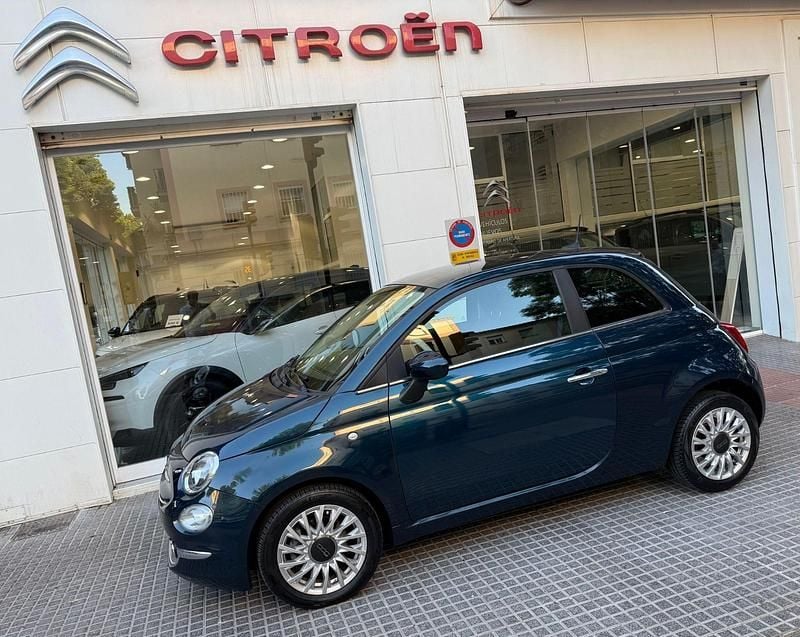 Usado Fiat 500C 70 CV (51 kW) 2023 Azul Descapotable