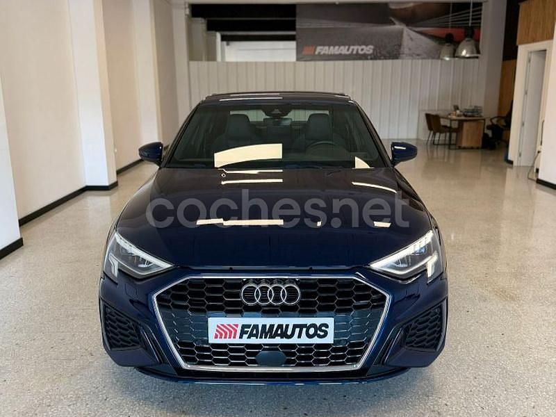 Usado Audi A3 S-Line 150 CV (110 kW) 2021 Azul Berlina