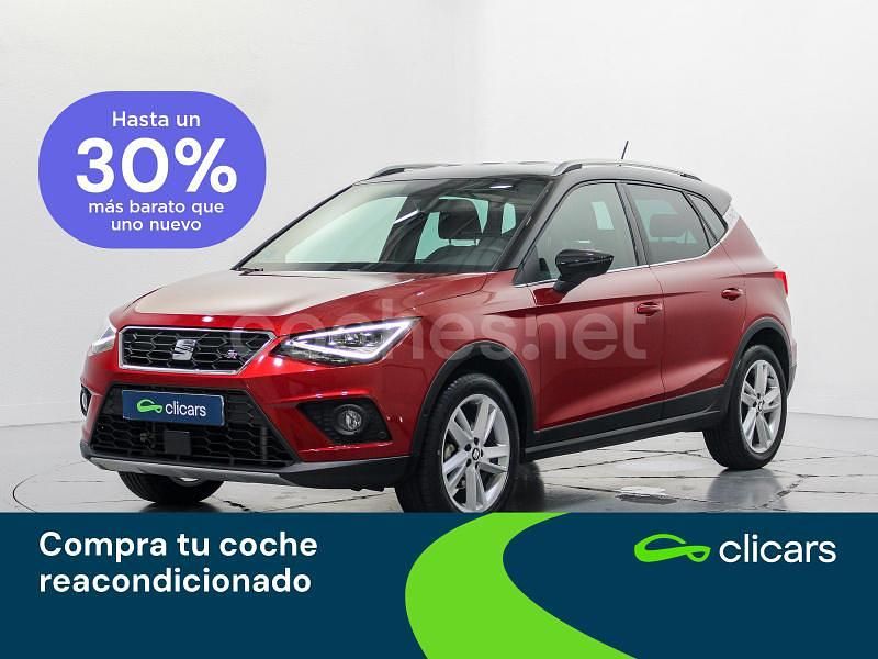 Rojo Usado 2021 Seat Arona FR SUV | 13.690 € (Precio justo) - Imagen 1/4