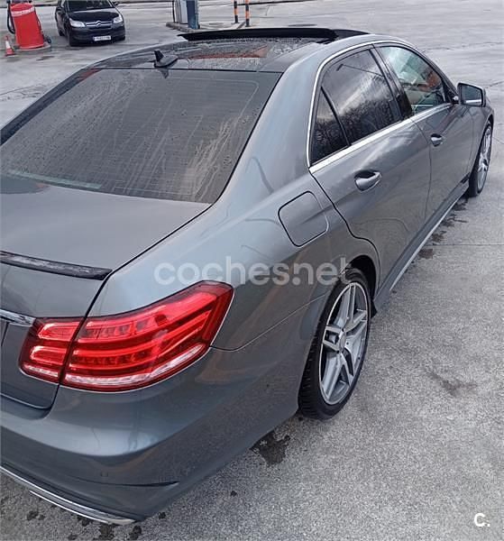 Usado Mercedes E220 Avantgarde 170 CV (125 kW) 2016 Gris / plata Berlina