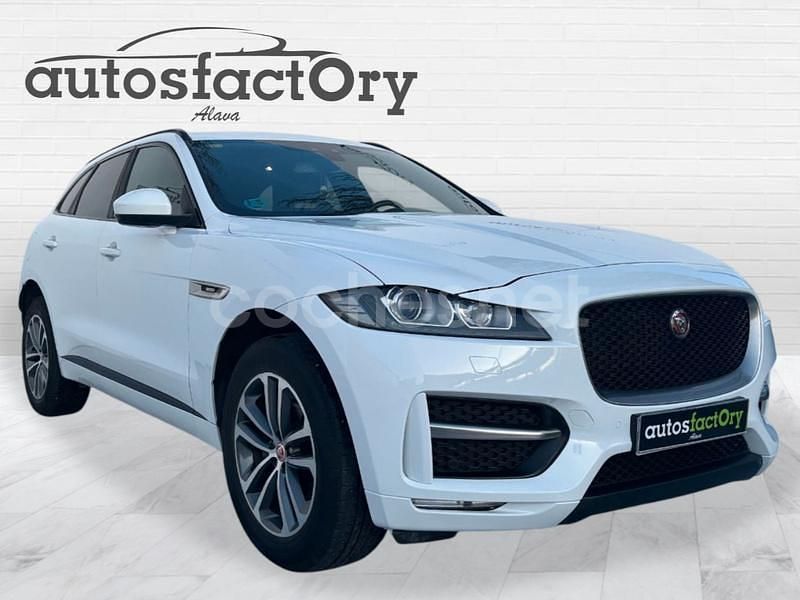 Usado Jaguar F-Pace Portfolio 180 CV (132 kW) 2016 Blanco SUV