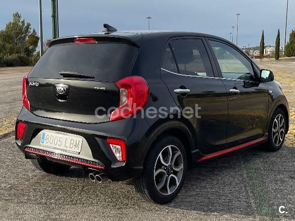 Usado Kia Picanto GT-Line 84 CV (61 kW) 2019 Negro Utilitario