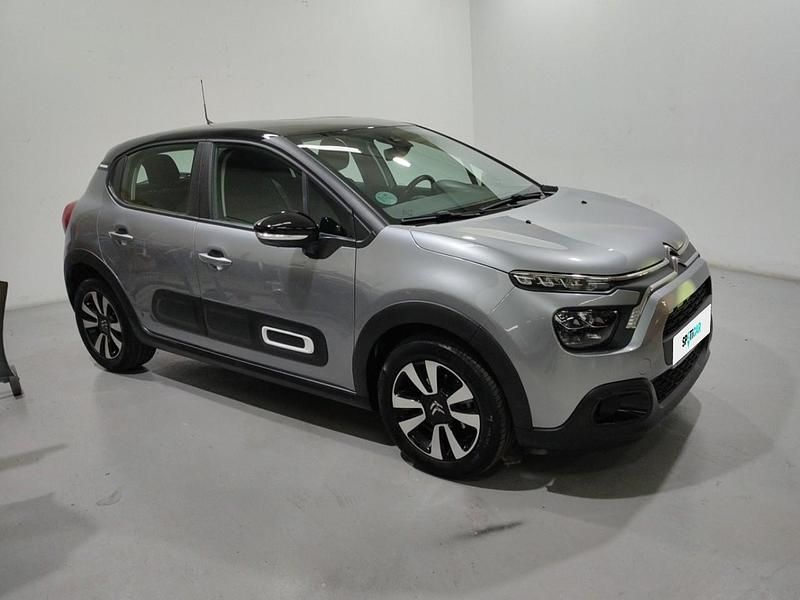 Usado Citroën C3 Feel 83 CV (61 kW) 2021 Gris Utilitario