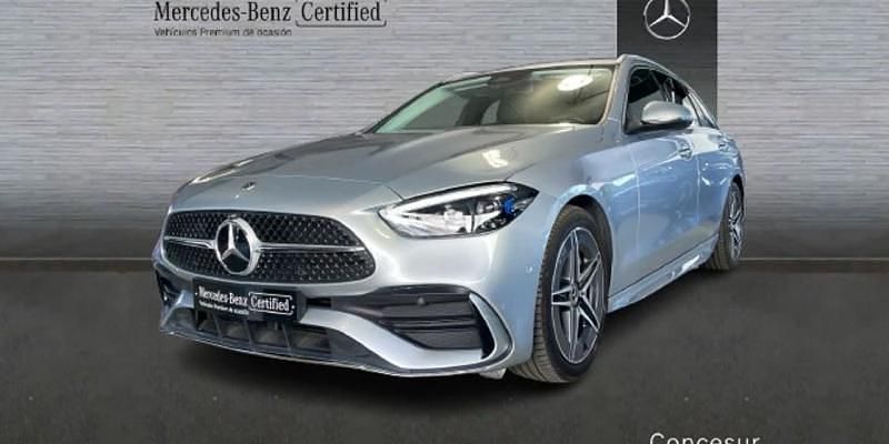 Plateado Usado 2024 Mercedes C200 Familiar | 46.900 € (Caro) - Imagen 1/4