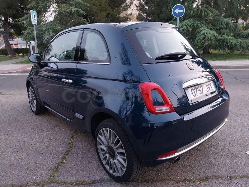 Usado Fiat 500 Lounge 69 CV (50 kW) 2016 Azul Berlina
