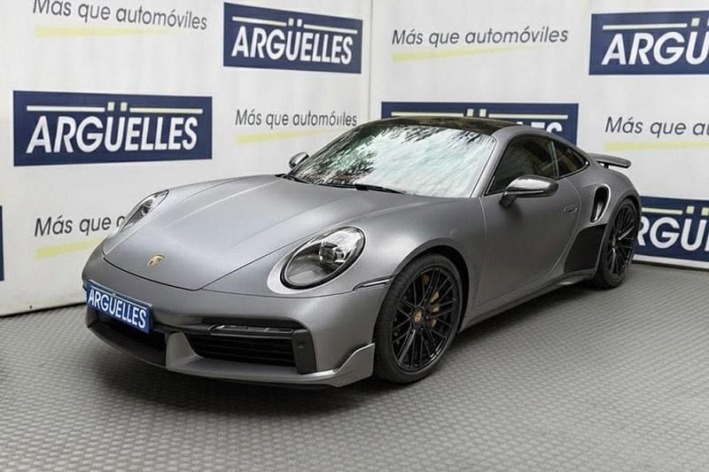 Gris / plata Usado 2021 Porsche 911 Turbo S Coupe | 236.500 € (Precio justo) - Imagen 1/4