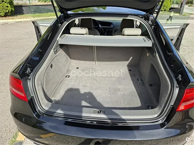 Usado Audi A5 Sportback Premium 170 CV (125 kW) 2010 Negro Utilitario