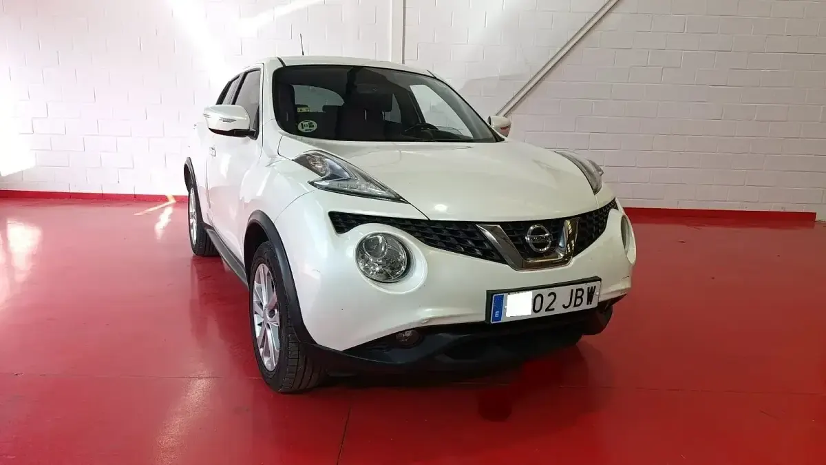 Usado Nissan Juke N-TEC 110 CV (80 kW) 2014 Blanco SUV