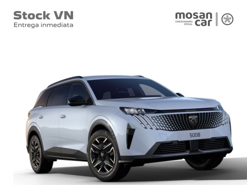 Blanco okenite Nuevo 2025 Peugeot 5008 Allure Monovolumen | 39.100 € (Caro) - Imagen 1/4