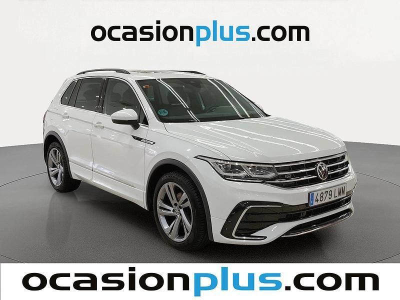 Usado VW Tiguan R-line 150 CV (110 kW) 2021 Blanco SUV