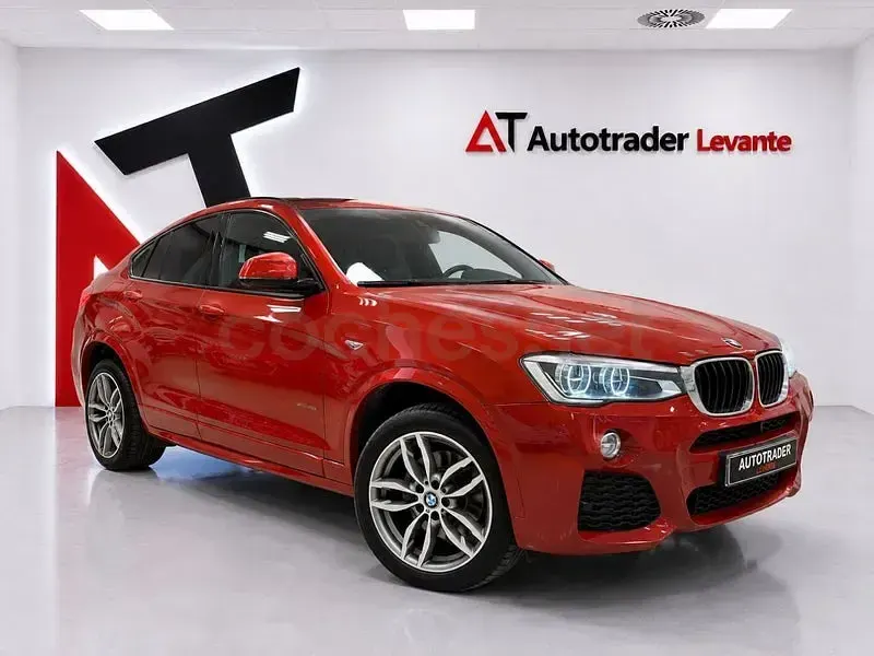 Usado BMW X4 190 CV (139 kW) 2018 Rojo SUV