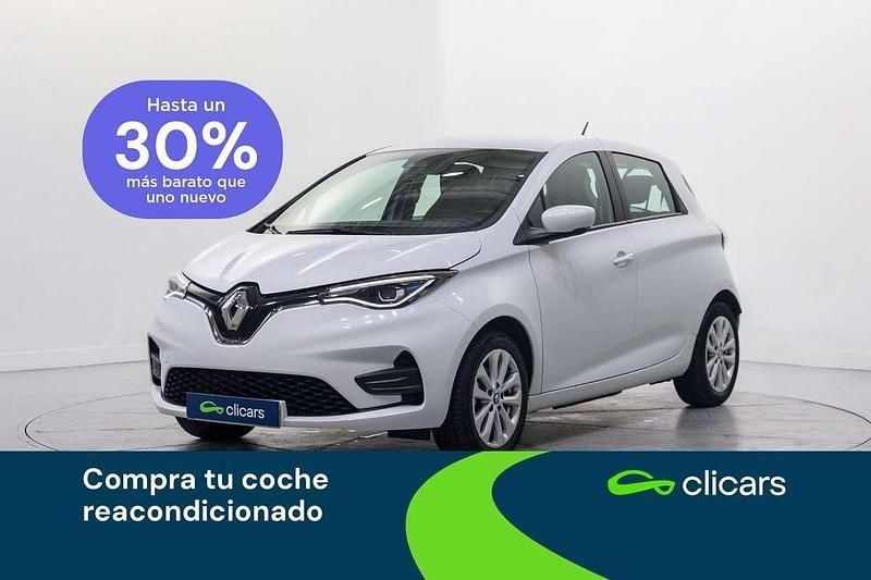 Usado Renault Zoe Intens 80 kW (109 CV) 2021 Blanco Utilitario