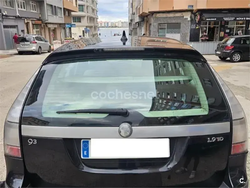 Usado Saab 9-3 Linear 150 CV (110 kW) 2006 Negro Utilitario