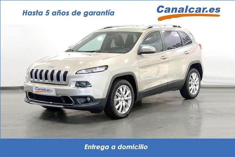 Gris Usado 2015 Jeep Cherokee Limited SUV | 16.105 € (Un poco caro) - Imagen 1/4