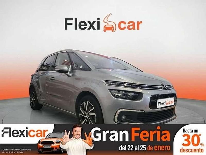 Gris Usado 2018 Citroën C4 SpaceTourer Live Monovolumen | 10.690 € (Precio justo) - Imagen 1/4