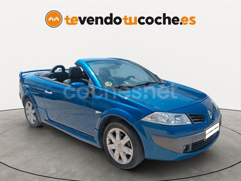 Usado Renault Mégane Cabriolet Extreme 105 CV (77 kW) 2007 Azul Descapotable