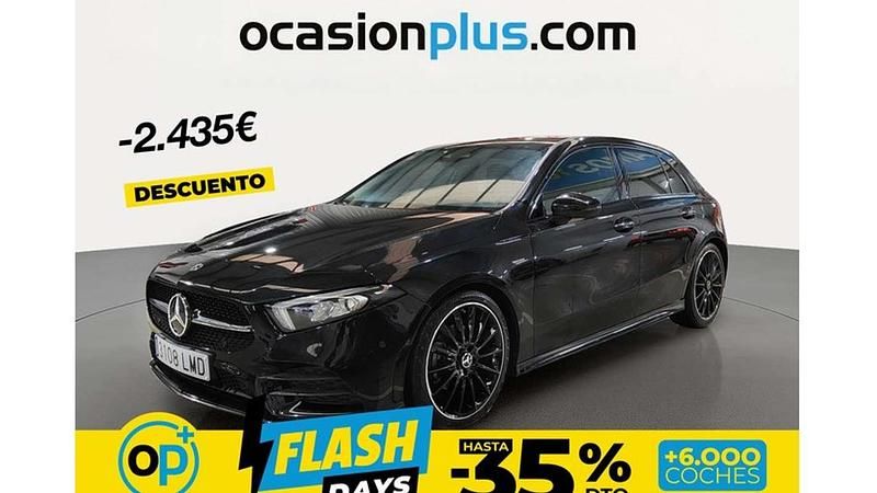 Usado Mercedes A200 150 CV (110 kW) 2021 Negro Utilitario