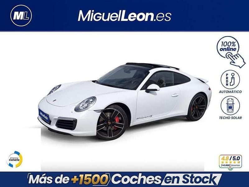Blanco Usado 2017 Porsche 911 Carrera 4S Coupe | 109.985 € - Imagen 1/3